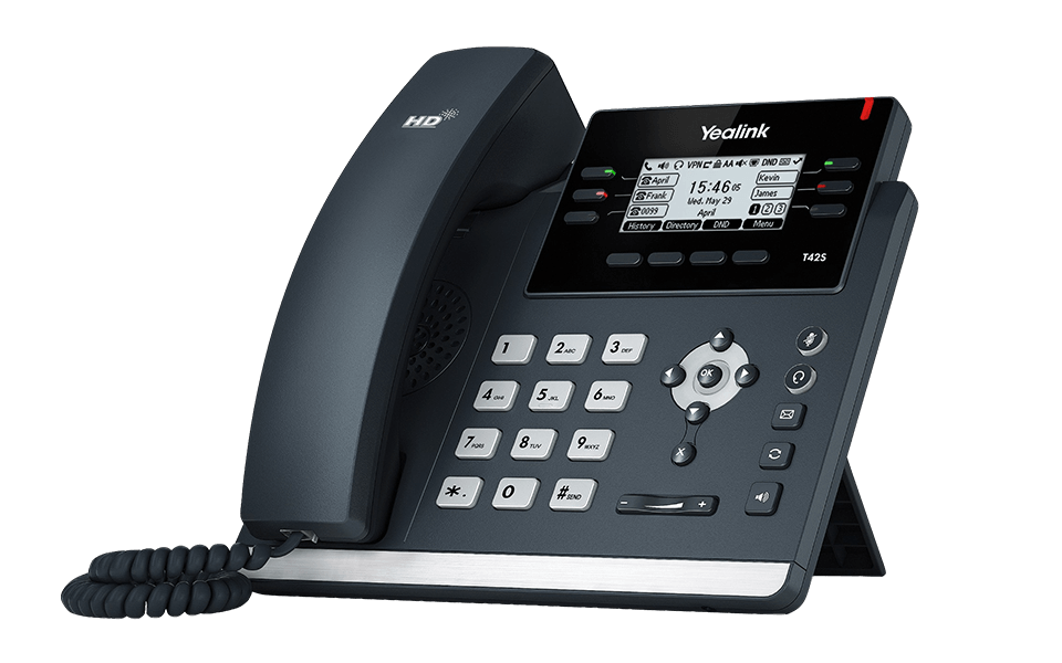 Desk handset