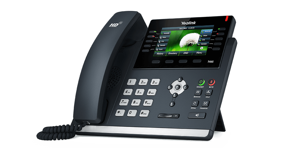 Colour-screen handset